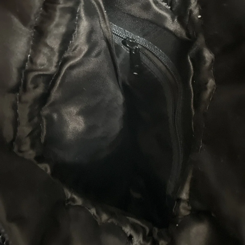 Beaded Bucket Bag Purse Hobo Multi Color Beads Chevron Coroner Brand‎ NWT